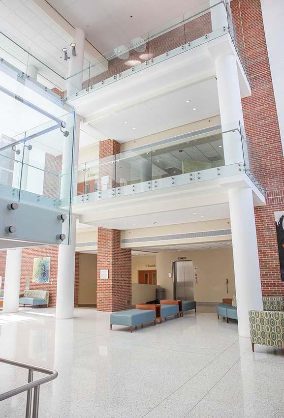 Ann Stuart Science Complex First Floor Lobby