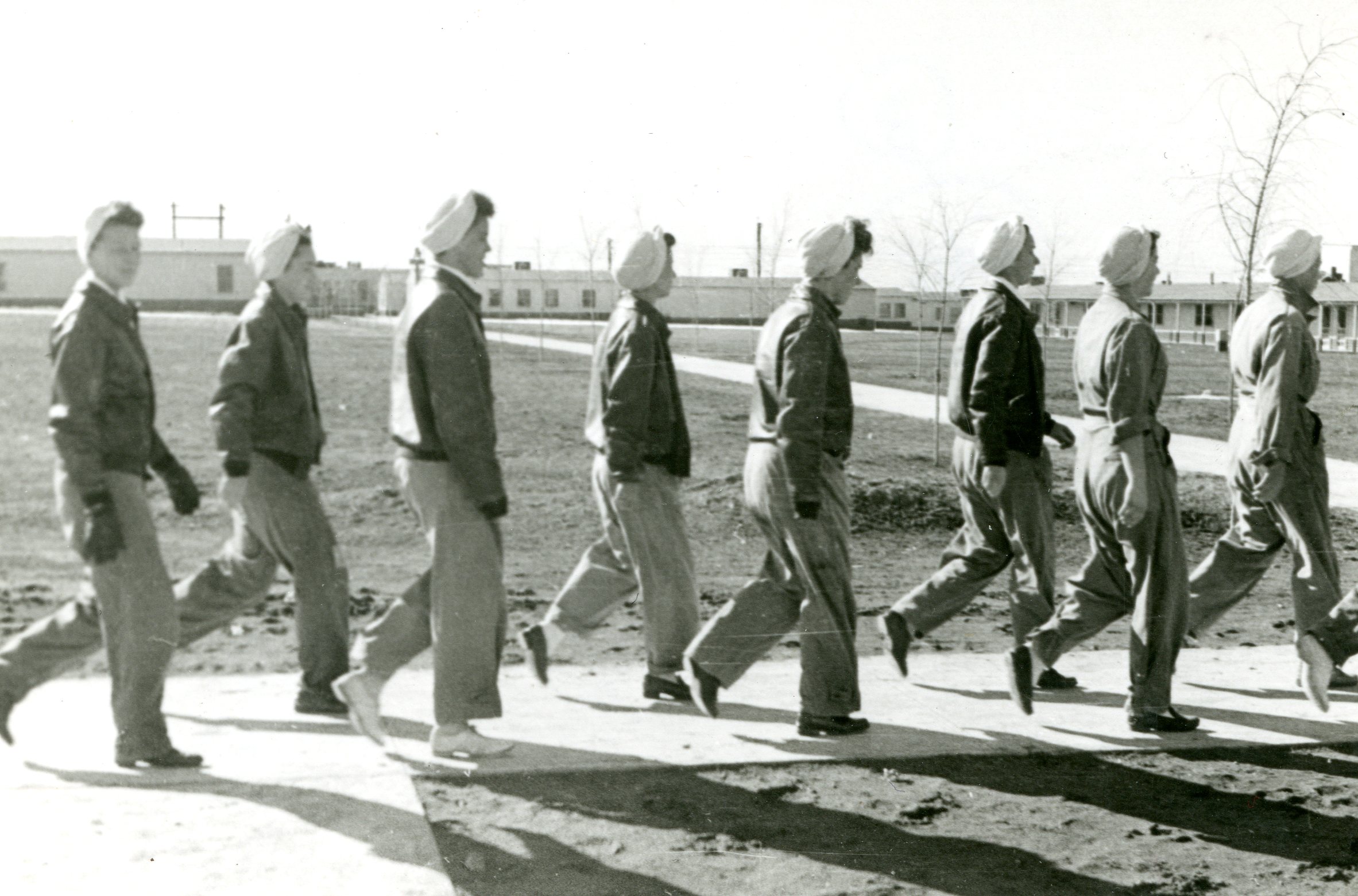 WASP class 44-W-1 marching