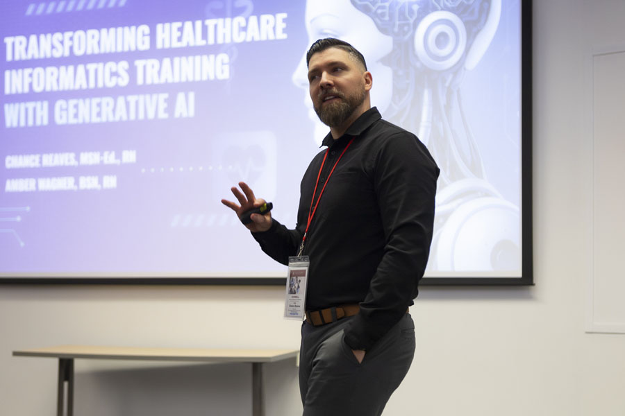 Doswell Health Informatics Conference presenter