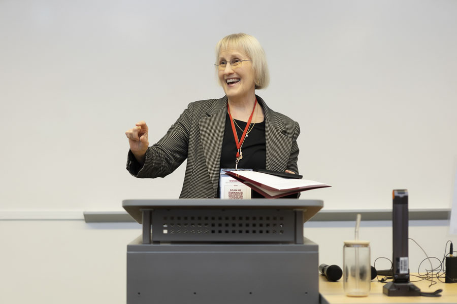 Doswell Health Informatics Conference presenters leads discussion