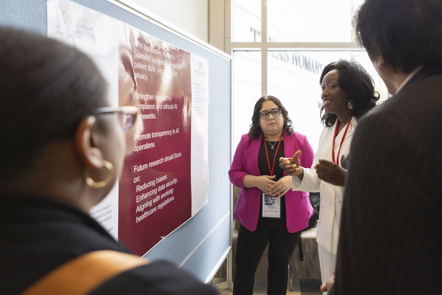 Discussion on Doswell Health Informatics Conference poster