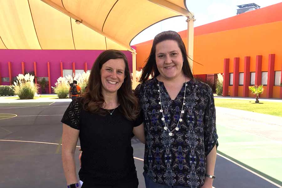 Heather Roberts and Angela Shierk